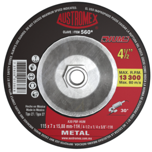 Disco de desbaste 4 1/2"  560
